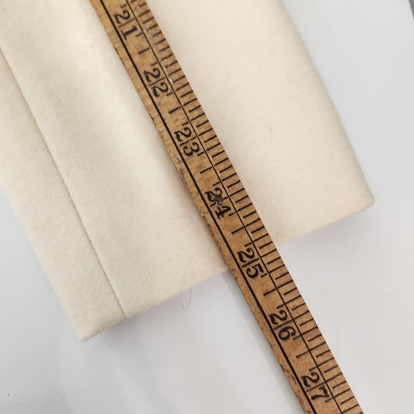 polo ralph lauren wool ivory 2 button blazer sz 14 womens classic career luxury - Picture 9 of 10